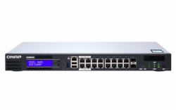 QNAP QGD-1600P Gestionado Gigabit Ethernet [10/100/1000] Energía sobre Ethernet [PoE] 1U Negro, ...