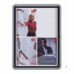 Nobo Vitrina De Exterior 6 Hojas (Opslagsskab glas udendÃ¸rs 6xA4 hvid)
