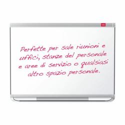 Nobo Vitrinas de Puertas Correderas Pacific II (Nobo 1902565 Premium Plus Blue Felt Lockable Notice Board 8xA4)