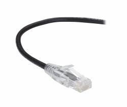 Black Box CAT6 0.3m cable de red Negro 0,3 m U/UTP [UTP] 
