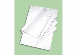 Nobo Caballete bloc de notas sobremesa Barracuda (Nobo 34631170 40 Page 580x480mm Plain Flipchart Pad - Pack of 5)