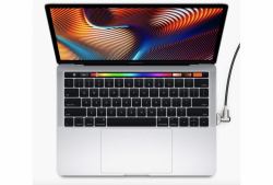 Compulocks MBPR16LDG01KL accesorio para candado de cable Negro, Plata 1 pieza[s] (Ledge Sec. Lock with key lock - The Ledge Security Lock Slot - Adapter with Keyed lock for Macbook Pro 16 - Warrant...