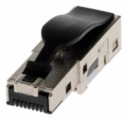 Axis 01996-001 cavo di collegamento RJ-45 Nero, Metallico (RJ45 FIELD CONNECTOR 10 PCS - 01996-001, RJ-45, Black, - Metallic, Male, Straight, Metal, Plastic, Cat5e/Cat6 - Warranty: 60M)