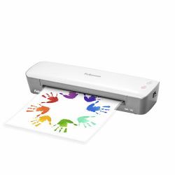 Fellowes 4560401 laminador Laminadora térmica Gris, Blanco (Ion A4 Laminator 230v UK)