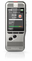 Philips DPM6000 Tarjeta flash Negro, Plata (Philips Pocket Memo DPM6000 Digital Voice Recorder)