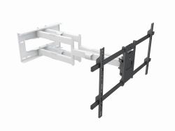 Multibrackets 6881 soporte para TV 2,03 m [80"] Negro, Blanco (*Non Cancellable/Non Returnable [NCNR]* LONG REACH ARM HD 910MM DUAL WHITE)