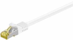 Goobay 91089 cable de red Blanco 0,25 m Cat7 S/FTP [S-STP] 