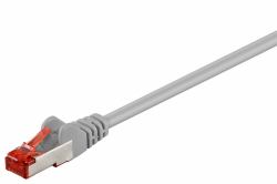 Goobay 95646 cable de red Gris 25 m Cat6 S/FTP [S-STP] 