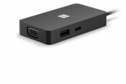 Microsoft 1E4-00002 base para portátil y replicador de puertos Negro (1E4-00002 interface hub Black - 1E4-00002, HDMI, RJ-45, USB - 3.2 Gen 1 [3.1 Gen 1] Type-C, USB 3.2 Gen 2 [3.1 Gen 2] Type-A, ...