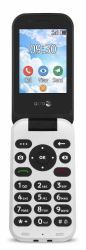 Doro 7030 7,11 cm [2.8"] 124 g Nero, Bianco Telefono cellulare basico (DORO 7030 BLACK)