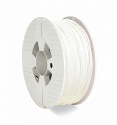 Verbatim 55058 materiale di stampa 3D Polietilene Tereftalato Glicole [PETG] Bianco 1 kg (Verbatim 3D FILAMENT PET-G 1KG WHITE)