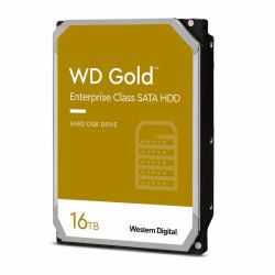 Western Digital WD161KRYZ disco duro interno 16 TB 7200 RPM 512 MB 3.5" SATA (WD Gold WD161KRYZ - Hard drive - 16 TB - internal - 3.5" - SATA 6Gb/s - 7200 rpm - buffer: 512 MB)