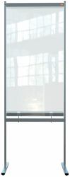Nobo 1915558 tablero o accesorio magnético Gris, Transparente (Nobo 1915558 Premium Plus Clear PVC Free Standing Protective Divider Screen 780x2060mm)
