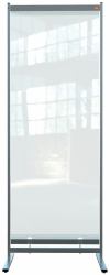 Nobo 1915552 tablero o accesorio magnético Gris, Translúcido (Nobo 1915552 Premium Plus Clear PVC Free Standing Protective Room Divider Screen 780x2060mm)