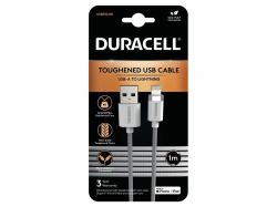 Duracell USB7012W cavo Lightning Bianco (Duracell 1M USB-A to Lightning Braided)