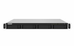 QNAP TS-432PXU-RP NAS Rack [1U] Annapurna Labs Alpine AL-324 2 GB DDR4 0 TB Nero (4-Bay AL324 quad-core 1.7 GHz rackmount NAS with 250W redundant PSU 2GB DDR4 UDIMM RAM [max 16GB] SATA 6Gb/s 2x 10G...