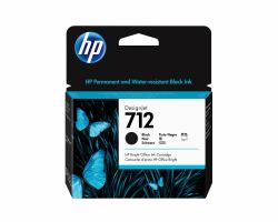 HP Cartucho de Tinta DesignJet 712 negro de 80 ml (HP 712 80-ML BLACK DESIGNJET - INK CARTRIDGE)