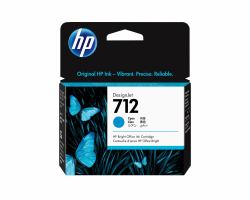 HP Cartucho de Tinta DesignJet 712 cian de 29 ml (HP 712 29-ML CYAN DESIGNJET INK - CARTRIDGE)