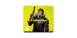 Steelseries QCK LARGE Tappetino per mouse per gioco da computer Giallo (SteelSeries QcK Large Cyberpunk 2077 Mouse Pad)