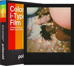 Polaroid 6019 película instantáneas 8 pieza[s] 89 x 108 mm (Polaroid Film i-Type Black Frame 8 Bil)
