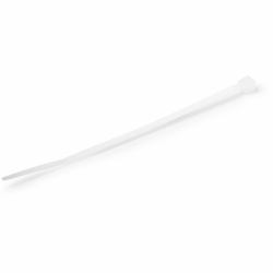 StarTech.com Bridas Ataduras de 10cm para Cables - Ancho 2mm, Diámetro del Haz 22mm, 8kg de Resistencia, Ataduras de Cremallera de Nylon Autobloqueantes, UL 94V-2, Paquete de 1000 - Blanco (1000 P...