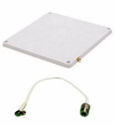 Zebra AN510-CFCL60002EU antena RFID Blanco Apto para uso en interior (SLIM IP67-RATED RFID ANTENNA - IN/OUTDOOR USE VESA 9.8X9.8IN)