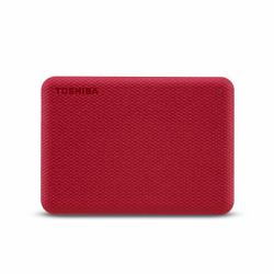 Toshiba Canvio Advance disco rigido esterno 2 TB 2.5" USB tipo A 2.0/3.2 Gen 1 [3.1 Gen 1] Rosso (Toshiba Canvio Advance 2TB red)