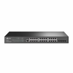 TP-Link JetStream TL-SG3428 switch Gestionado L2/L3 Gigabit Ethernet [10/100/1000] 1U Negro 