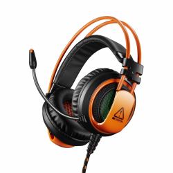 Canyon Corax Auriculares Alámbrico Diadema Juego USB tipo A Negro, Naranja 