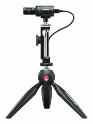 Shure MV88+ VIDEO KIT Negro Micrófono de superficie para mesa (Mv88+ Video Kit Black Table - Microphone - Warranty: 12M)