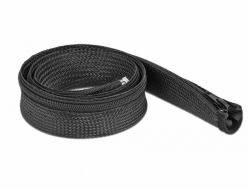 DeLOCK 19165 pasacables Negro (Delock flettet hylster)
