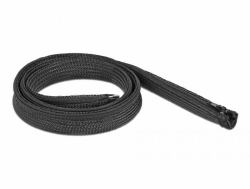 DeLOCK 19103 pasacables Negro (Delock flettet hylster)