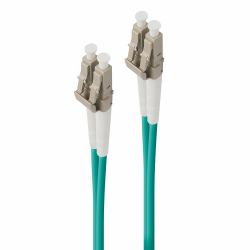 ALOGIC LCLC-05-OM3 Cable de fibra óptica e InfiniBand 5 m LC Turquesa 