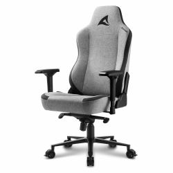Sharkoon SKILLER SGS40 Fabric Asiento acolchado Respaldo acolchado (Sharkoon Skiller SGS40 - stol - alumin)