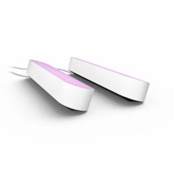 Philips Hue White and Color ambiance Pack doble barra de luces Play (Hue Play Double Pack - white - nd colour ambience Play light - bar double pack, White, Integrated LED, White, 2000 K, 6500 K, 53...