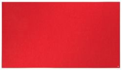 Nobo Impression Pro pizarrón blanco (Nobo 1915422 Impression Pro 1550x870mm Widescreen Red Felt Notice Board)