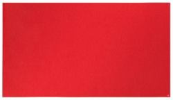 Nobo Impression Pro pizarrón blanco (Nobo 1915423 Impression Pro 1880x1060mm Widescreen Red Felt Notice Board)