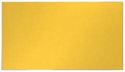 Nobo Impression Pro pizarrón blanco (Nobo 1915432 Impression Pro 1550x870mm Widescreen Yellow Felt Notice Board)