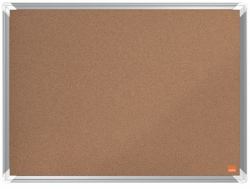 Nobo Premium Plus tablón para notas Interior Marrón Aluminio (Nobo 1915179 Premium Plus Cork Notice Board 600x450mm)