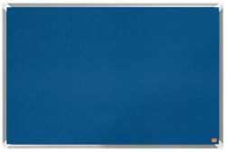 Nobo Premium Plus tablón para notas Interior Azul Aluminio (Nobo 1915188 Premium Plus Blue Felt Notice Board 900x600mm)