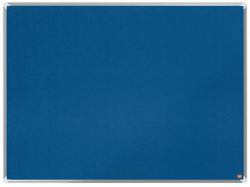 Nobo Premium Plus tablón para notas Interior Azul Aluminio (Nobo 1915189 Premium Plus Blue Felt Notice Board 1200x900mm)
