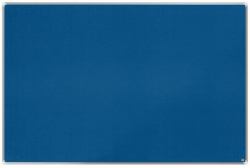 Nobo Premium Plus tablón para notas Interior Azul Aluminio (Nobo 1915192 Premium Plus Blue Felt Notice Board 1800x1200mm)