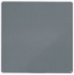Nobo 1915197 tablón para notas Gris Aluminio (Nobo 1915197 Premium Plus Grey Felt Notice Board 1200x1200mm)