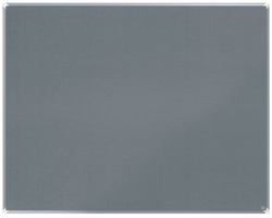 Nobo 1915198 tablón para notas Gris Aluminio (Nobo 1915198 Premium Plus Grey Felt Notice Board 1500x1200mm)