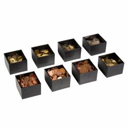 AKS-ANKER 08512.571-0020 bandeja para cajón portamonedas Acrilonitrilo estireno acrilato [ASA] Negro (COIN CUP SET FOR UCD/MANTHR. - 328G INCLUDING METAL BRACKETS)