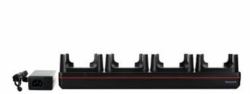 Honeywell CT40-NB-UVN-2 estación dock para móvil Ordenador portátil Negro, Rojo (CT40 NON-BOOTED 4 BAY NET BASE - KIT INCL DOCK PSU EU CABLE)