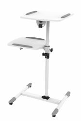Vivolink VLPS100 montaje para projector Piso Blanco (Projector cart white - . - Warranty: 36M)