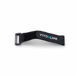 Vivolink PROTIE organizer per cavi Nero 25 pz (Velcro cable tie 25 pcs. - Lenght 20cm width 2,5cm . - Warranty: 144M)