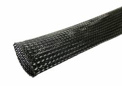 Microconnect CABLESLEEVE030-50B pasacables Negro (Expand Cable Sleeve - Diameter:Ã¸30mm Roll - length:50m 50 meter, Polyester, - Warranty: 300M)