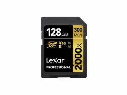 Lexar 2000x 128 GB SDHC Clase 10 (128GB Lexar Professional 2000x SDH UHS-II Card)
